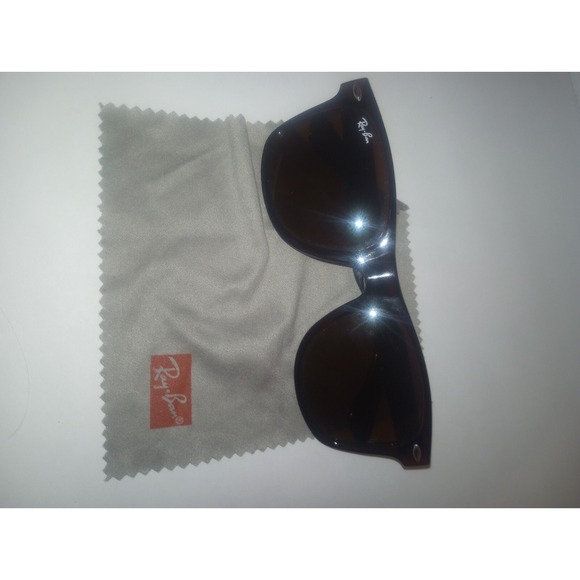 Ran Bans Wayfarer Original By‎ Luxottica RB 2140 901 54 22 Italy Unisex Uv - Picture 4 of 10